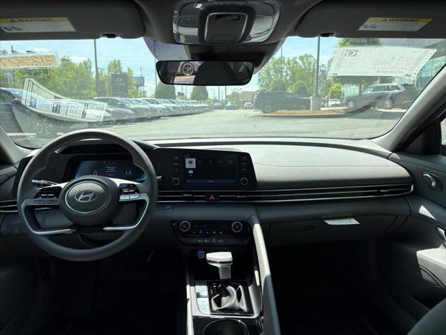 2026 Hyundai Elantra Hybrid Blue