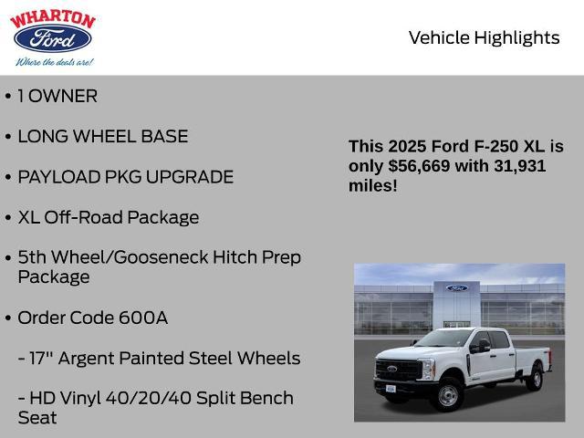2025 Ford F-250 XL