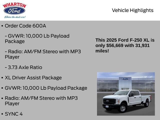 2025 Ford F-250 XL