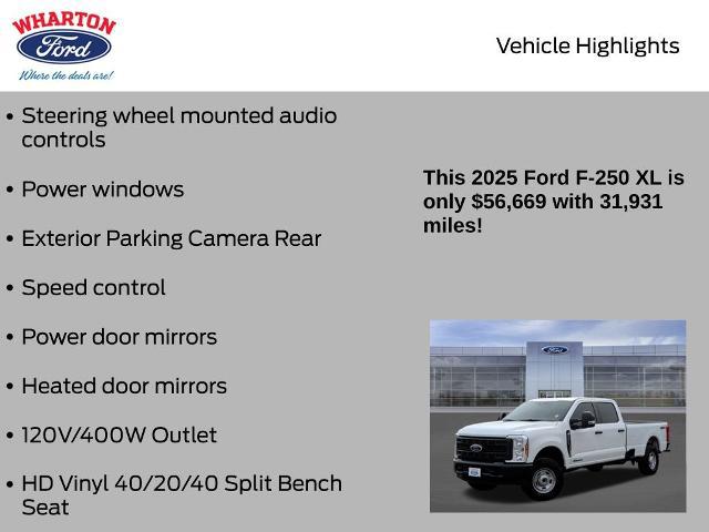 2025 Ford F-250 XL