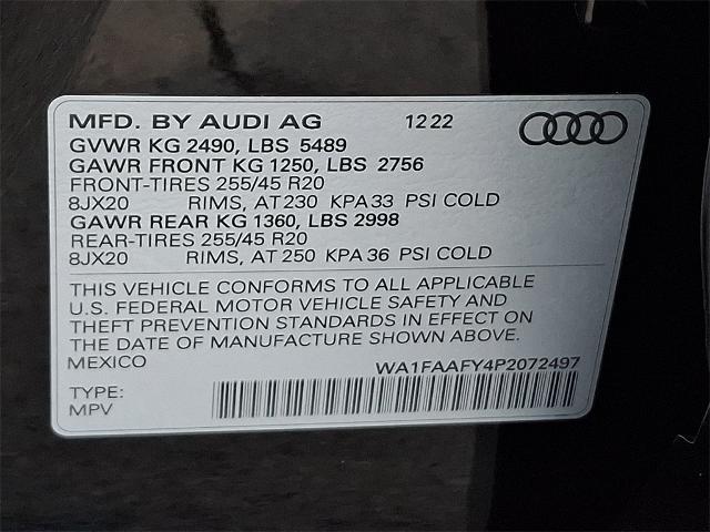 2023 Audi Q5 Prestige 45 TFSI S line quattro S tronic