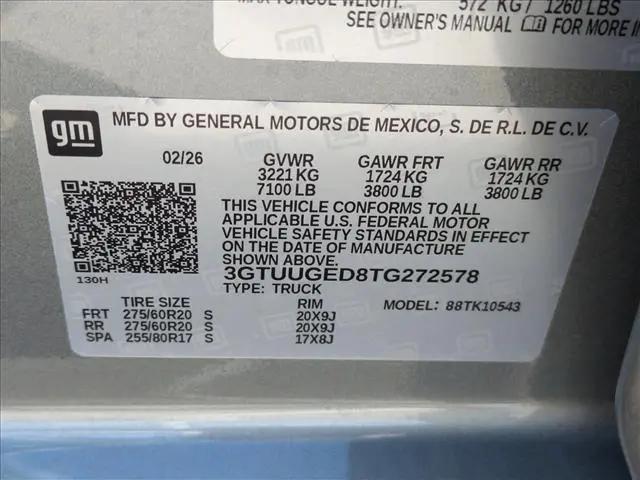 2026 GMC Sierra 1500 Crew Cab, Short Bed, Denali, 4WD