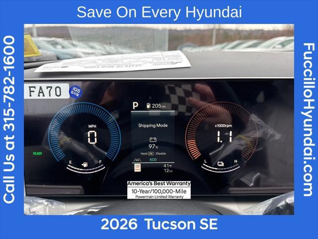 2026 Hyundai Tucson SE
