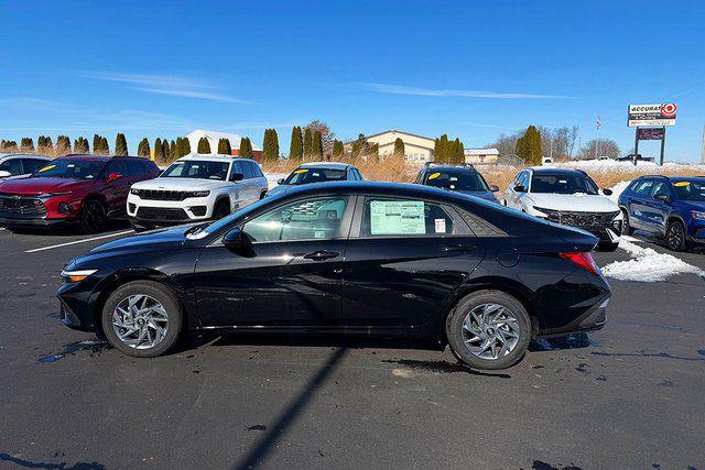 2026 Hyundai Elantra Hybrid Blue