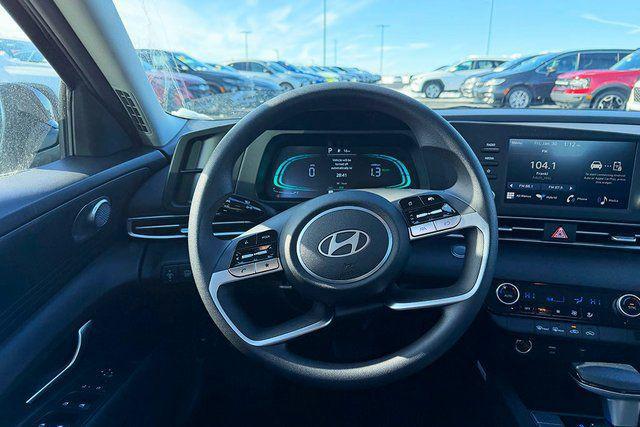 2026 Hyundai Elantra Hybrid Blue