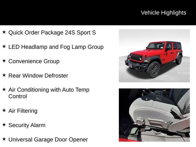 2026 Jeep Wrangler 4-Door Sport S 4x4