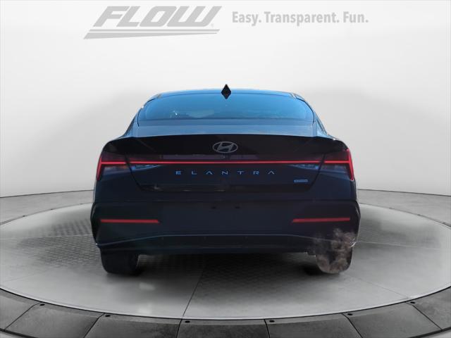 2026 Hyundai Elantra Hybrid Blue