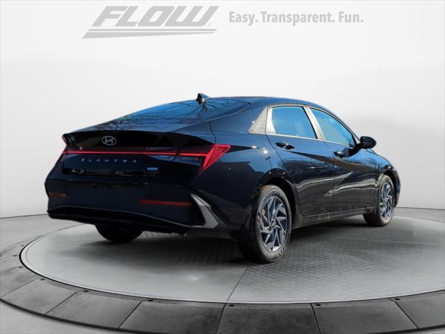 2026 Hyundai Elantra Hybrid Blue
