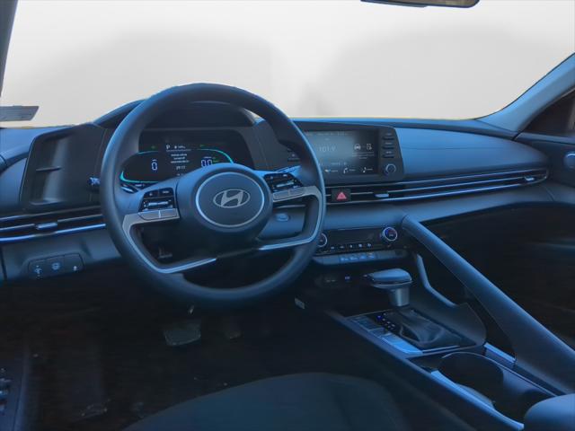 2026 Hyundai Elantra Hybrid Blue