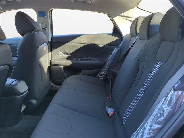 2026 Hyundai Elantra Hybrid Blue