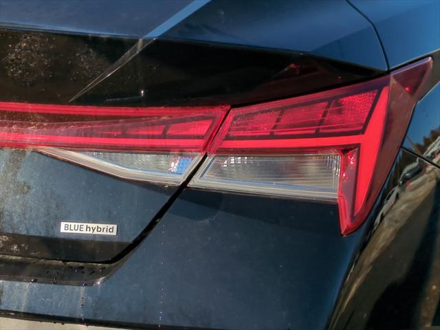 2026 Hyundai Elantra Hybrid Blue