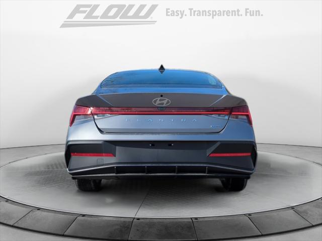 2026 Hyundai Elantra Hybrid Blue