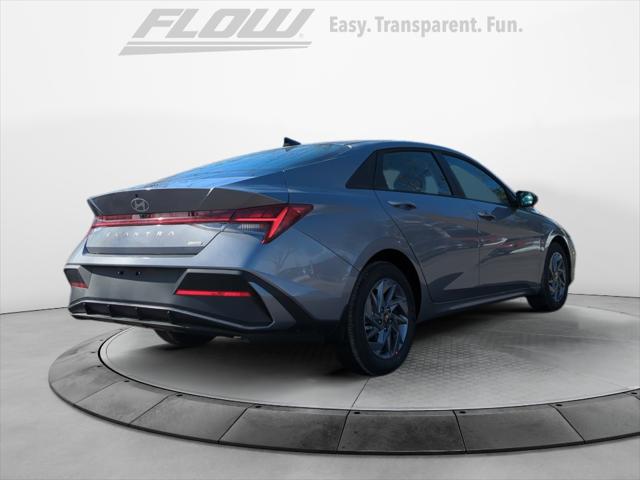 2026 Hyundai Elantra Hybrid Blue