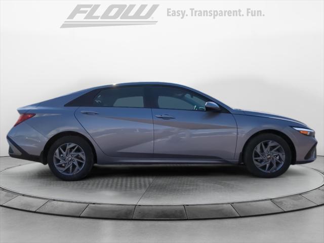 2026 Hyundai Elantra Hybrid Blue