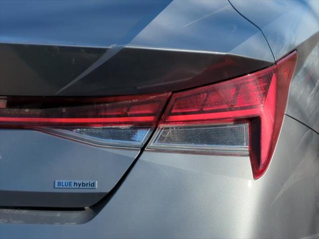 2026 Hyundai Elantra Hybrid Blue