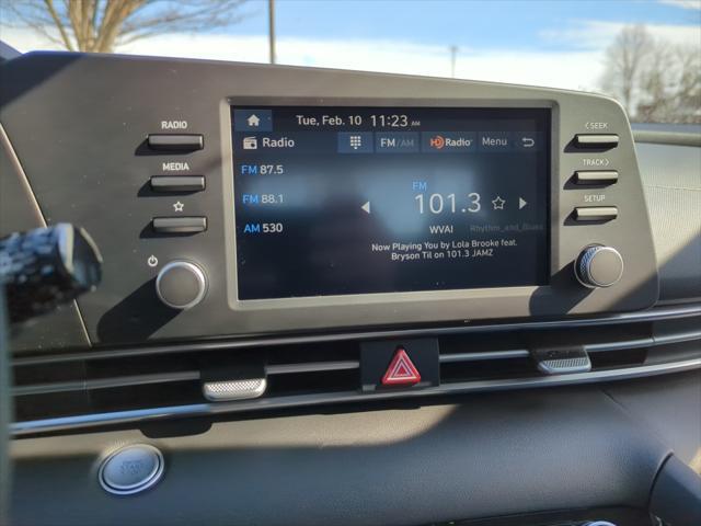 2026 Hyundai Elantra Hybrid Blue