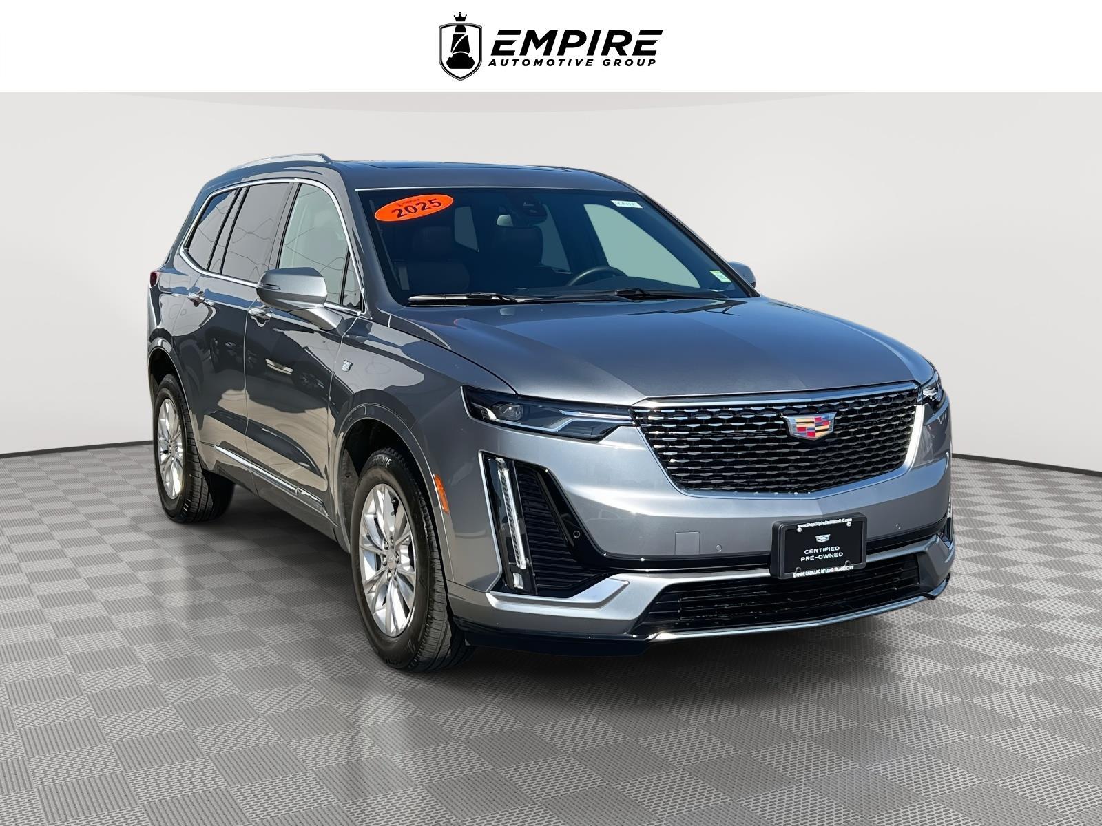 Argent Silver Metallic 2025 Cadillac XT6 Luxury AWD SUV / Crossover Four-Wheel Drive Automatic