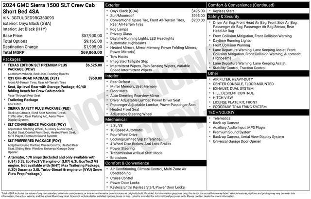 2024 GMC Sierra 1500 SLT