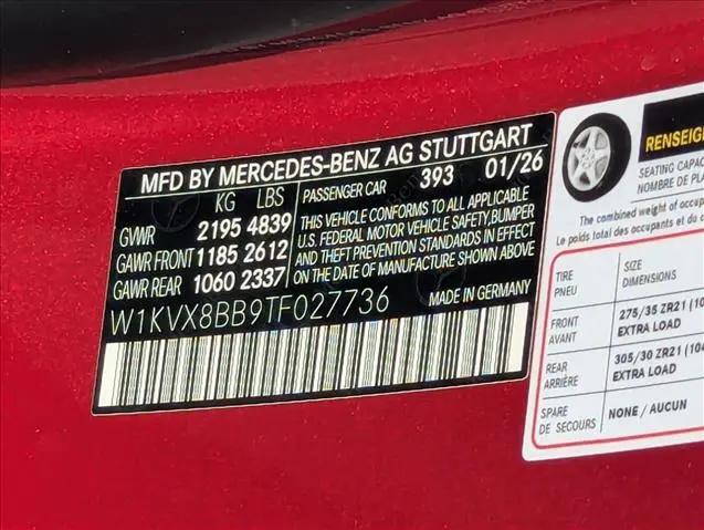 2026 Mercedes-Benz Maybach SL 680 Monogram Series 4MATIC