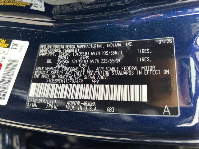 2026 Toyota Highlander Hybrid Platinum