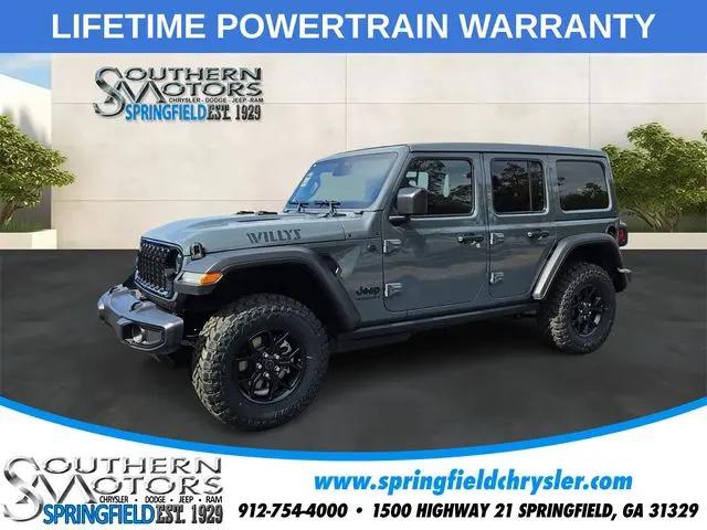 2026 Jeep Wrangler 4-Door Willys 4x4 for sale in Springfield, GA