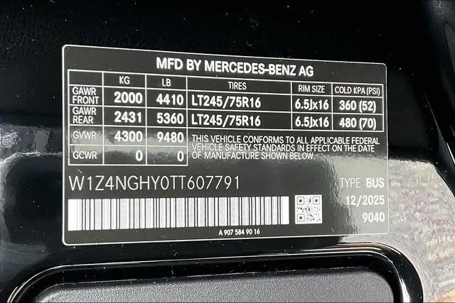 2026 Mercedes-Benz Sprinter 2500 High Roof 4-Cyl Diesel HO