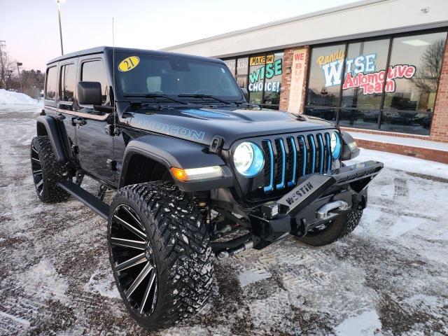 2021 Jeep Wrangler 4xe Unlimited Rubicon 4x4 for sale in Clio, MI