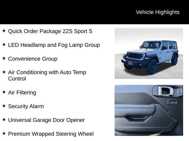 2026 Jeep Wrangler 4-Door Sport S 4x4