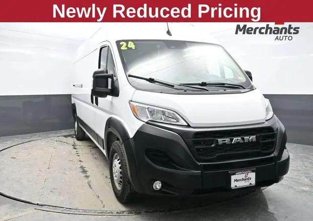 2024 Ram ProMaster 2500 Cargo Van Tradesman High Roof 159" WB w/Pass Seat for sale in Hooksett, NH