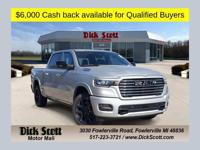 2026 RAM Ram 1500 RAM 1500 LARAMIE CREW CAB 4X4 57 BOX