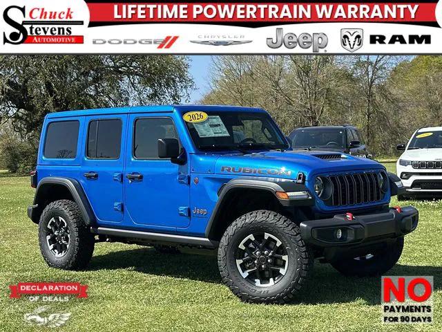 2026 Jeep Wrangler WRANGLER 4-DOOR RUBICON