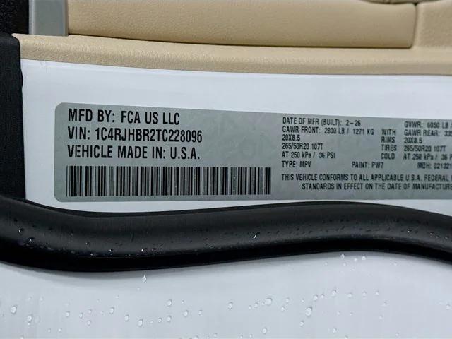 2026 Jeep Grand Cherokee Limited