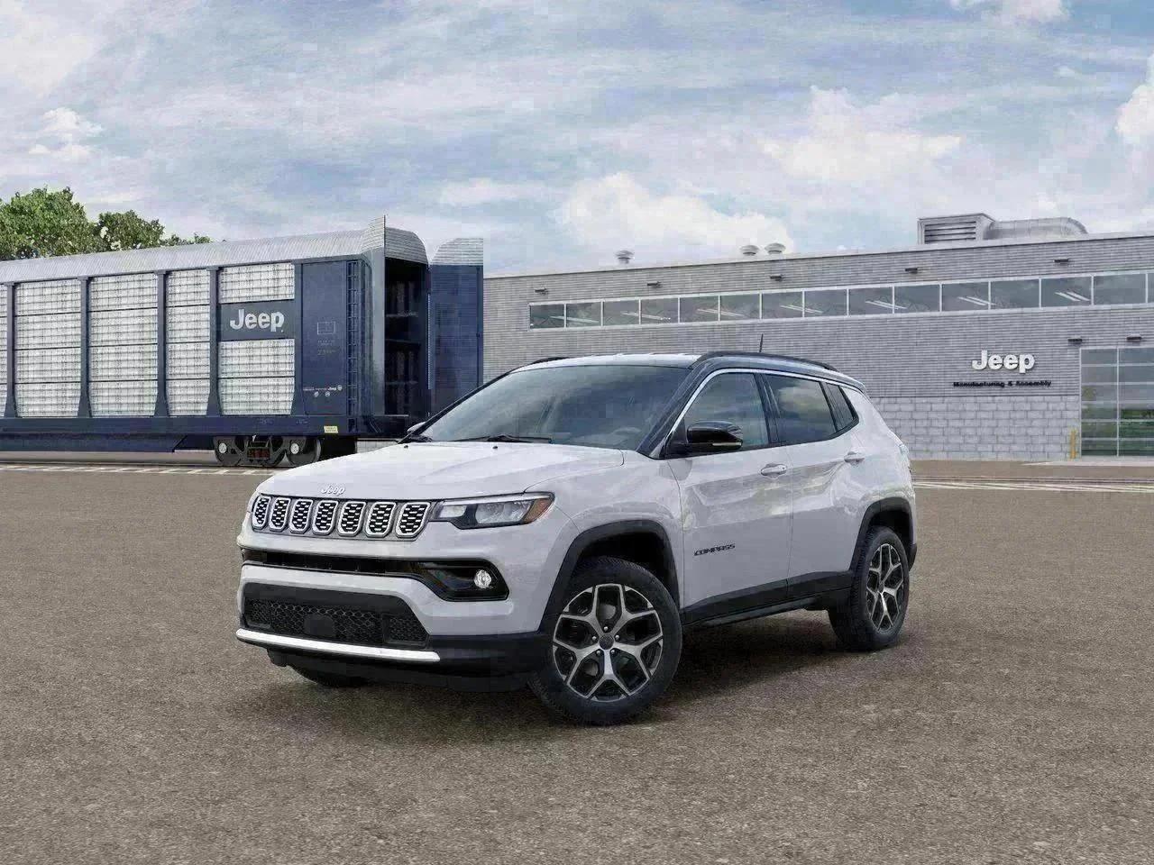 New 2026 Bright White Clear-Coat Exterior Paint Jeep Limited image 27