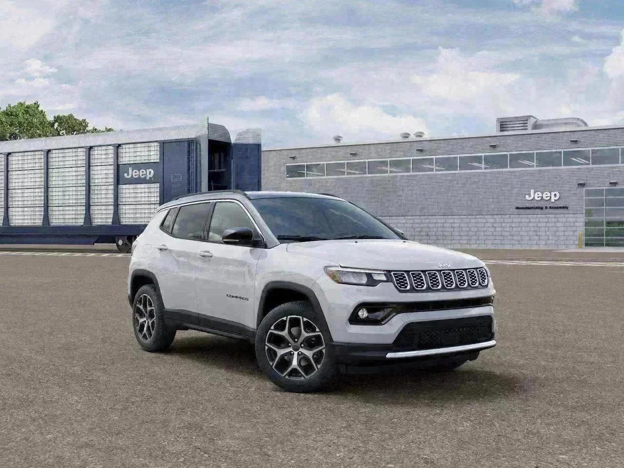 New 2026 Bright White Clear-Coat Exterior Paint Jeep Limited image 31