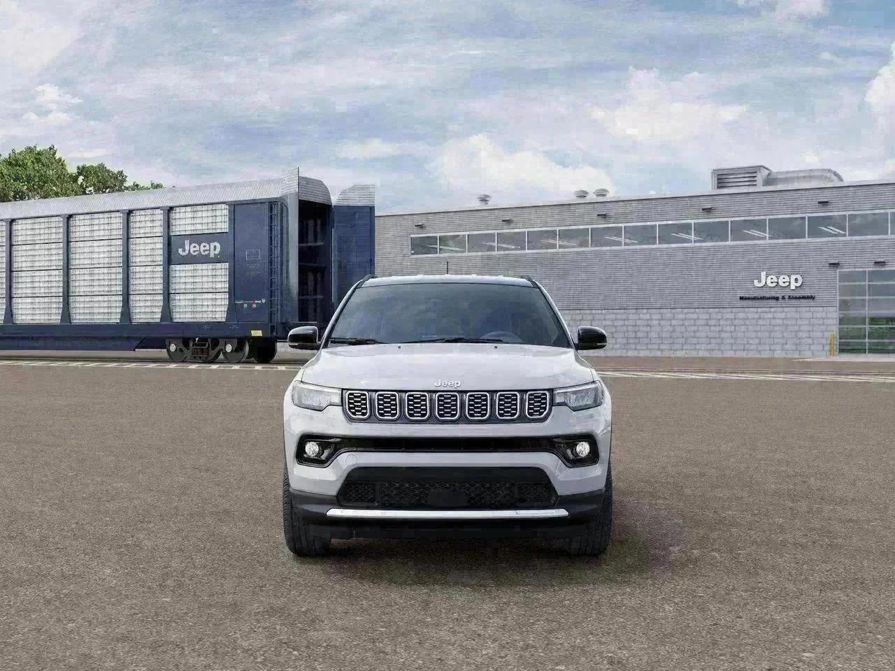 New 2026 Bright White Clear-Coat Exterior Paint Jeep Limited image 32