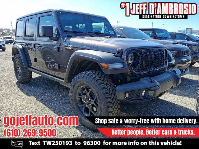 2026 Jeep Wrangler WRANGLER 4-DOOR WILLYS 2026 Jeep Wrangler WRANGLER 4-DOOR WILLYS