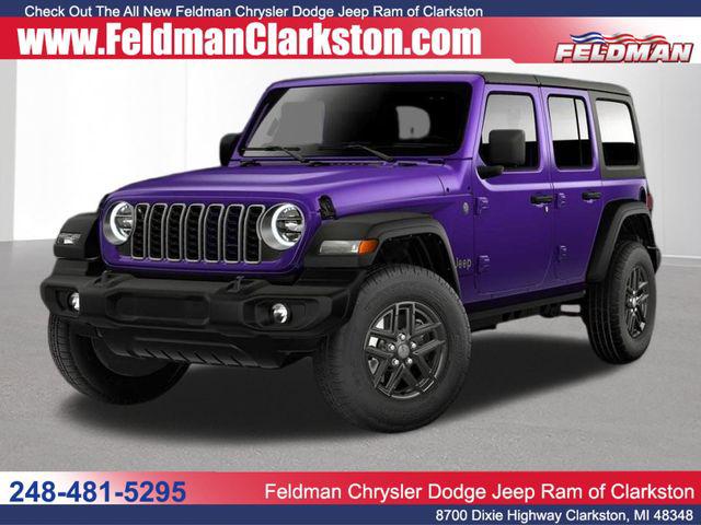 2026 Jeep Wrangler 4-Door Sport S 4x4 for sale in Clarkston, MI