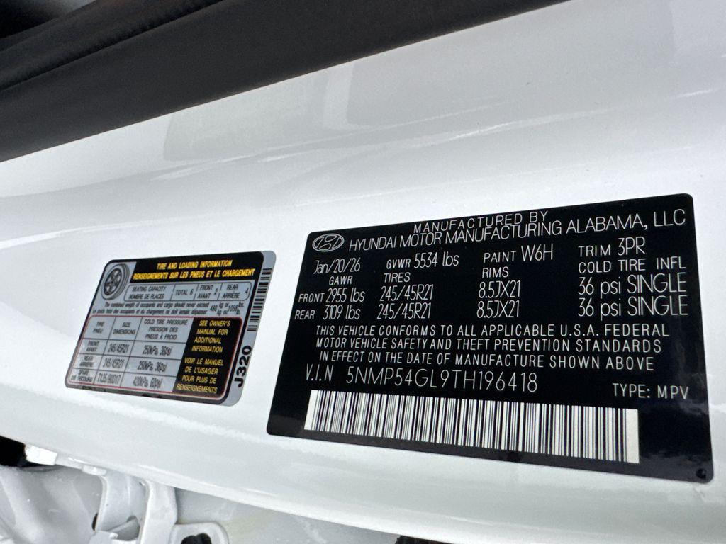New 2026 White HYUNDAI Calligraphy FWD image 23