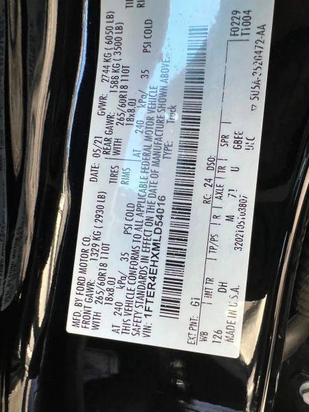 2021 Ford Ranger LARIAT