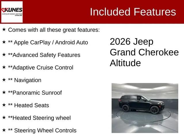 2026 Jeep Grand Cherokee Altitude 4x4