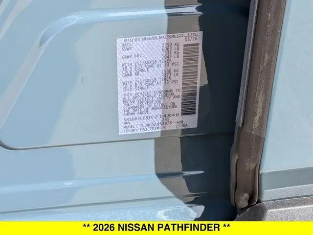 2026 Nissan Pathfinder SL