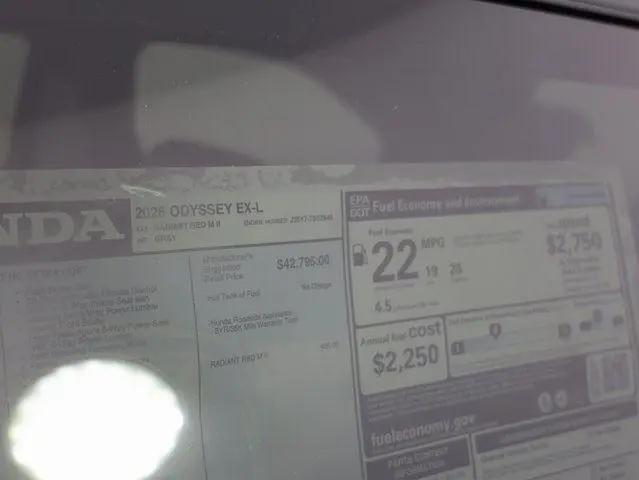 2026 Honda Odyssey EX-L