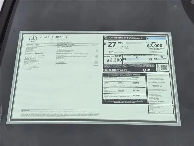 2026 Mercedes-Benz GLC GLC 300