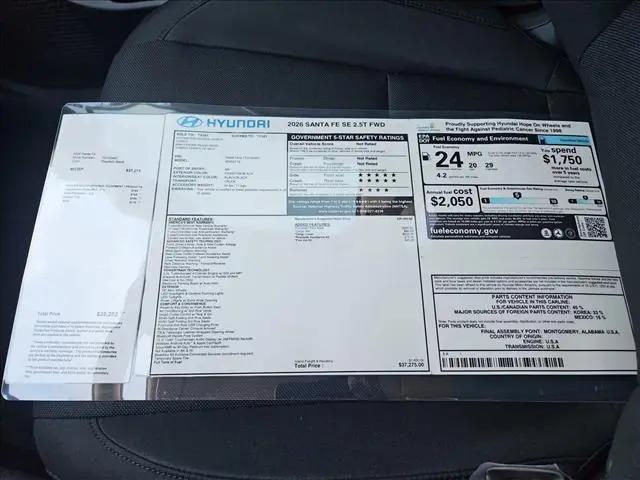 2026 Hyundai Santa Fe SE