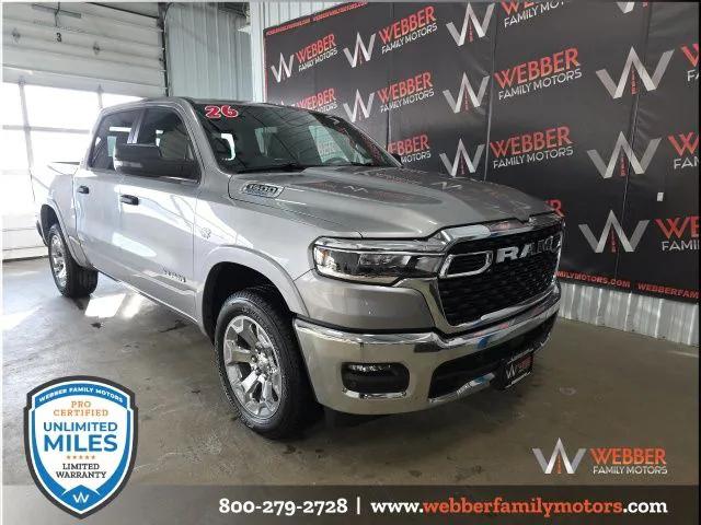 2026 RAM Ram 1500 RAM 1500 BIG HORN CREW CAB 4X4 57 BOX