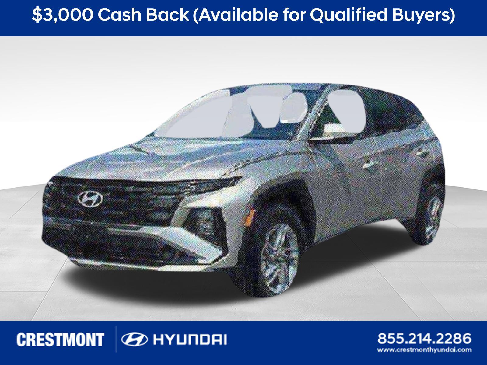 Shimmering Silver 2026 Hyundai Tucson SUV / Crossover All-Wheel Drive Automatic