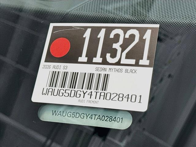 2026 Audi S3 TFSI quattro S tronic