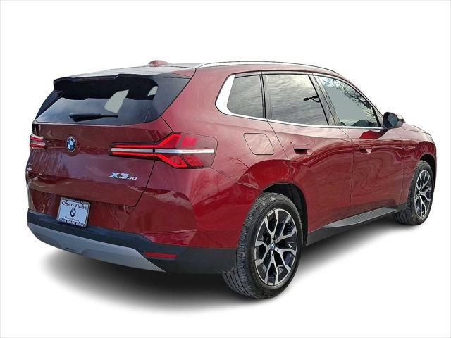 2025 BMW X3 30 xDrive