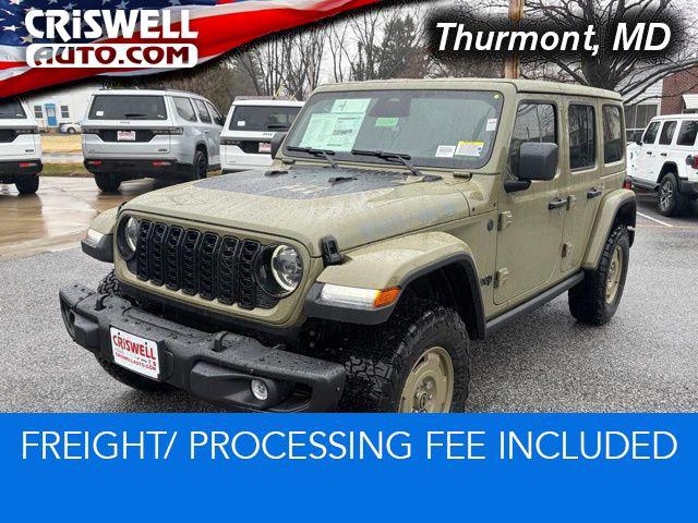 2026 Jeep Wrangler WRANGLER 4-DOOR WILLYS 41 2026 Jeep Wrangler WRANGLER 4-DOOR WILLYS 41