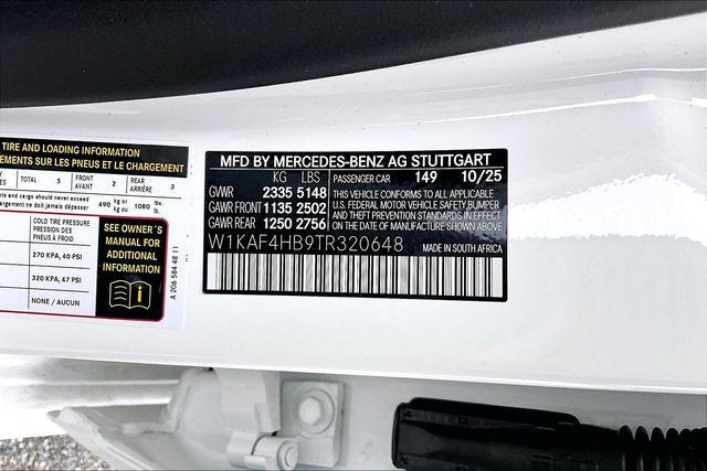 2026 Mercedes-Benz C-CLASS C 300